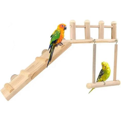 Hamac balançoire pour cage à perroquet, hamac balançoire pour cage à calopsitte, jouet (1/5)