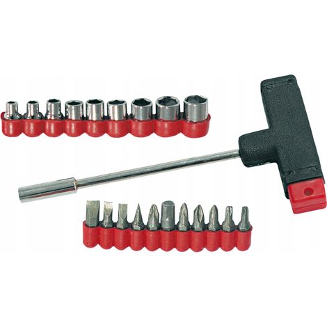 Set di cacciaviti Mega 10006 impugnatura a T magnetico 21 pezzi (1/2)