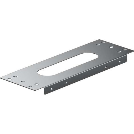 Hansgrohe sBox - Placa de montaje para instalación en borde de baldosas 28016000 (1/2)