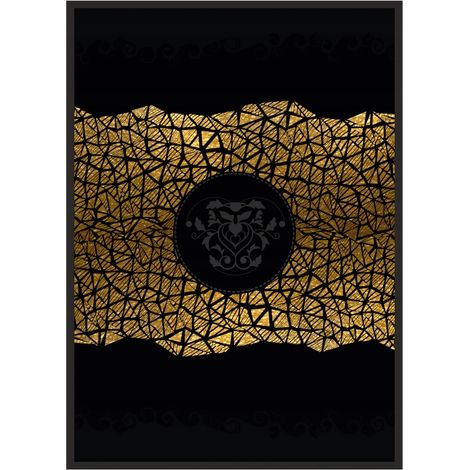 Bildplakat im Rahmen 43x33 cm Gold P697 (1/4)