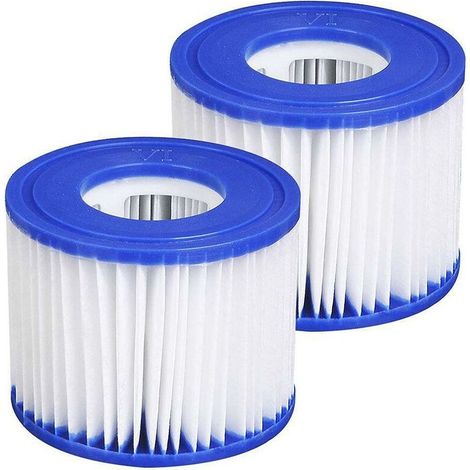 Filtre Spa pour bestway 58323, Cartouche pour filtration de l'eau Taille 6 pour Lay-Z-Spa, pour Monaco, pour Miami, pour Vegas (Lot de 4) (1/5)
