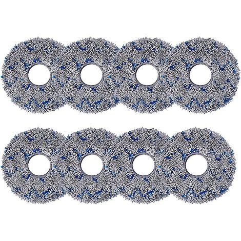 Remplacement pour les pièces de tampons de vadrouille lavables en tissu pour aspirateur T10 Turbo / Deebot X1 / Omni / X1 Turbo (1/3)
