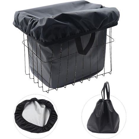 Housse imperméable pour panier de vélo, protection toutes saisons - dwdz-AquaForge (1/5)