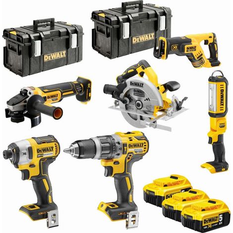 Pack de 6 outils DEWALT XR - DCK623P3 - 18V - 5Ah - Li-Ion