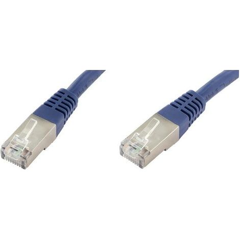 econ connect F6TP0,25BL RJ45 Câble réseau, câble patch CAT 6 S/FTP 0.25 m bleu paire blindée 1 pc(s) (1/3)