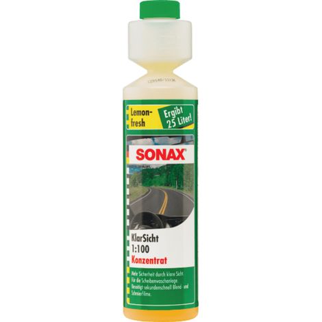 Concentré nettoyant pour vitres Sonax 1:100 250 ml