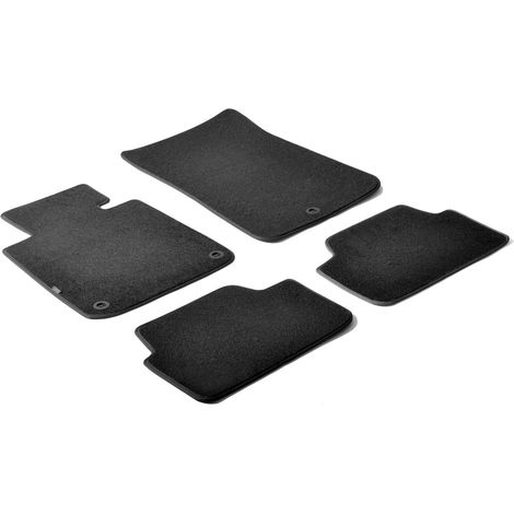 Set tappeti su misura in moquette - compatibile per  Bmw Serie 1 (E81) (03/0706/12) -  Bmw Serie 1 (E87) (09/0408/11) -  Bmw Serie 1 Cabrio (E88) (03/0809/11) -  Bmw Serie 1 Coupè (E82) (09/0712/13)