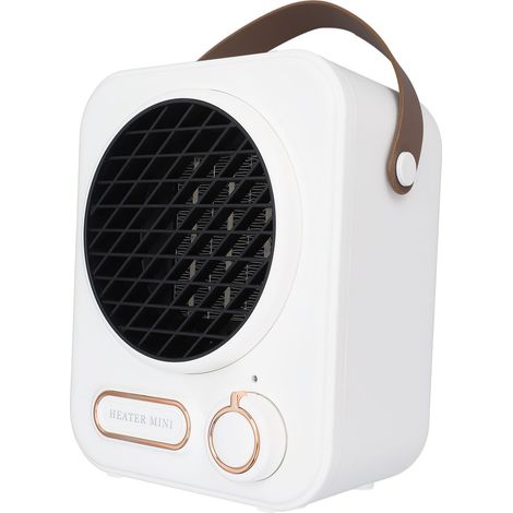 Chauffage d'appoint électrique portable PP 1000W à chauffage rapide, protection contre la surchauffe, ventilateur pour chambre ou bureau, prise UE 220V (1/5)