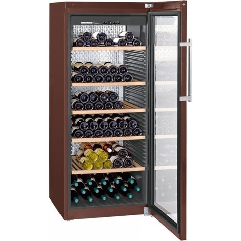 Liebherr WKT 4552. Posizionamento dell'apparecchio: Libera installazione, Colore struttura: Marrone, Colore interno: Nero. Capacità bottiglie: 201 bottiglia/bottiglie, Tipo... - WKT 4552-22 - WKt 4552 (1/5)