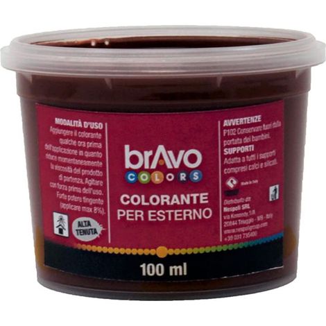 Nespoli Colorante Universale per Esterni Marrone Ossido 100ml