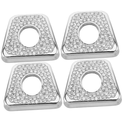 Decor Decorative Rhinestone Covers Handle Cover Bolt Door Pull Bar