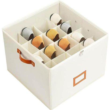 n rique Rangement pour Chaussures Bac Portable Empilable (1/5)