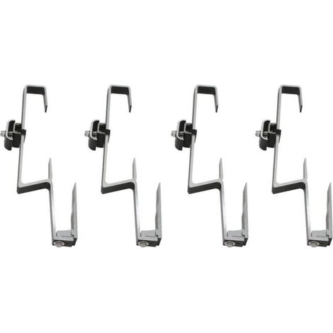 Vaillant Kit d'ancrage de toit type P (4 pcs) alu pour montage de 1x VFK 125, 0020123982