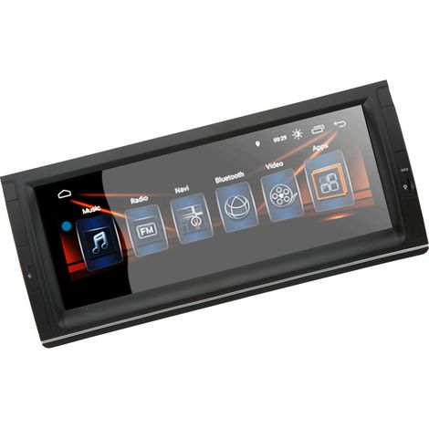 Autoradio 2 Din 10,25 Pouces Écran IPS Multimédia GPS Navigation Bluetooth pour Android Auto Carplay BMW Série 5 E39 1996-2003 (1/5)
