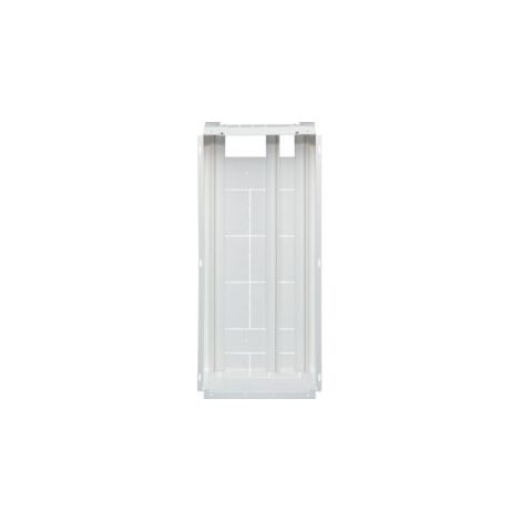 Hager – Bac encastrement 160mm pour GD218A – Paroi latérale laquée blanche – Avec entrée de câble et serrure – Largeur 400mm, hauteur 905mm