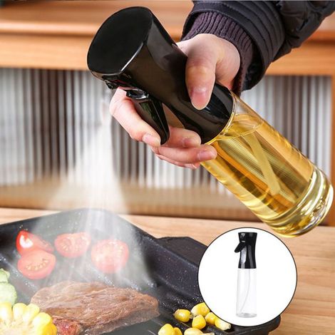 Pulvérisateur d'huile - - 200ml - Buse améliorée - Matériau de qualité alimentaire - Anti-fuite