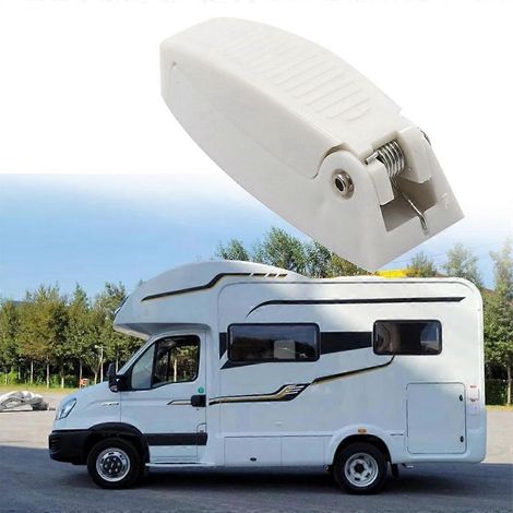 Loquet de porte de coffre pour rangement de remorque, avec crochet de fermeture pour camping-car (1/4)