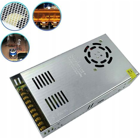 ALIMENTATION À DÉCALAGE 12V/30A RÉGLABLE 360W POUR BANDES LED, VIDÉOSURVEILLANCE, RADIO (1/5)