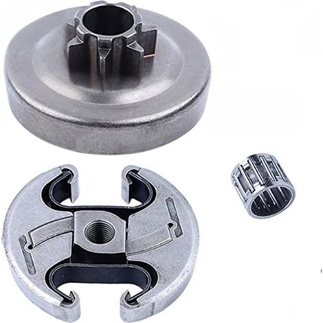 Kit pignone tamburo frizione Picco 6T 3/8" compatibile con ricambi per motosega MS192T MS193T MS194T MS200 MS200T MS201 (1/5)