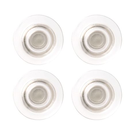 nobo Neodym Magnet 1904116 (Ø x H) 32 mm x 10 mm rund Transparent 4 St. 1904116 (1/2)
