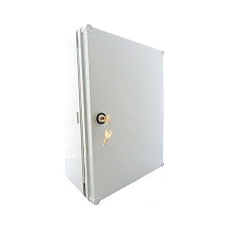 Contenitore Unibox con piastra di montaggio, serratura a chiave, ermetico IP65 UNI-1 (1/2)