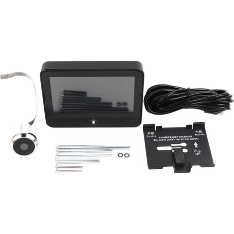 Œilleton numérique TUYA 1080P, surveillance par application, grand angle, pratique pour maison et bureau (1/5)