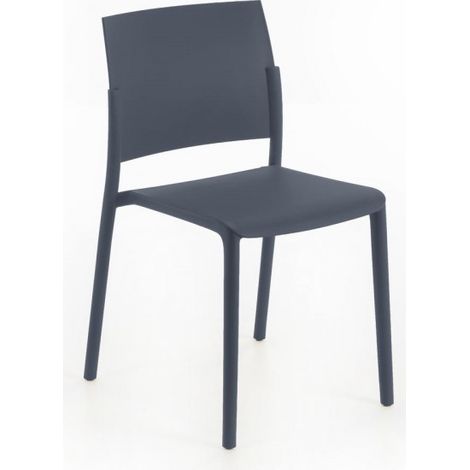 4x Polypropylen Stuhl - Venus - 55cm x 52.5cm x 81cm (1/4)