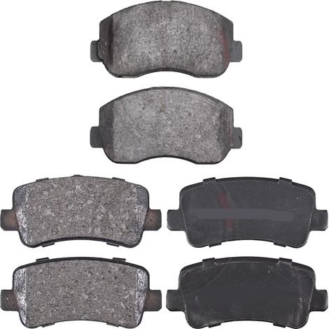 KIT PASTIGLIE FRENO ANTERIORI E POSTERIORI compatibile con BMW X6 (G06,F96) / PASTIGLIE FRENANTI AUTO OEM 35144 35184,37731 37787 / SOSTITUZIONE DIRETTA / BASSA POLVERE / SILENZIOSO