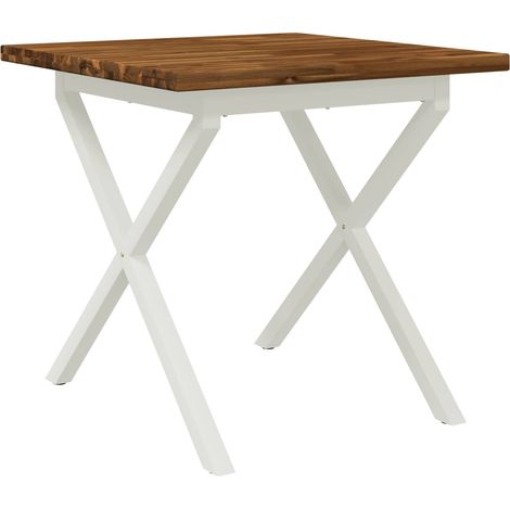 Tavolo da pranzo quadrato 80 x 80 x 75 cm vidaXL (1/5)
