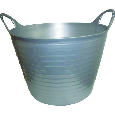 Panier souple plastique gris 42l (1/2)