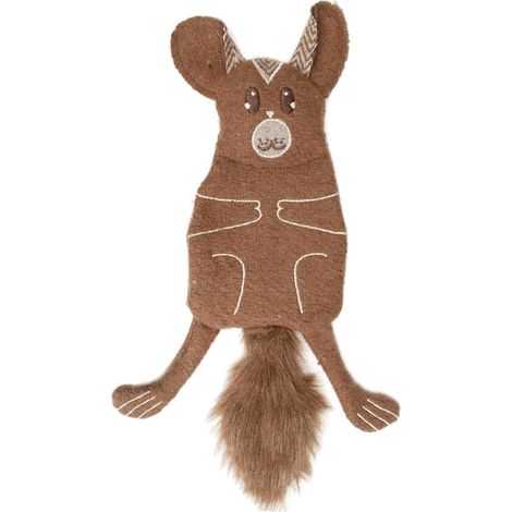 Jouet pour Chien Durable, Stimulant l'instinct de Chasse, Facile à Nettoyer, idéal pour Les Chiens Moyens à Grands, 34 cm, Couleurs Vives