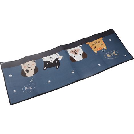 Tapis de sol de cuisine en gros d'usine, tapis de salle de bain, tapis de toilettes, tapis de porte de chambre, tapis d'entrée, longues bandes pour salles de bain (40120 cm). (1/5)