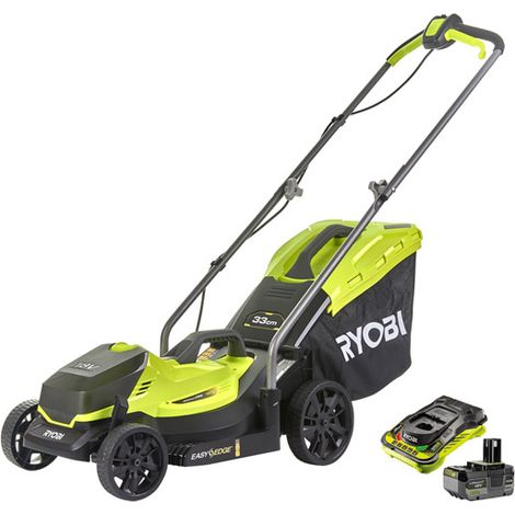 Ryobi ONE+ 33cm Lawn Mower 18V RLM18X33B40 4.0Ah Kit