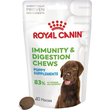 Royal Canin Dog Supplement Immunity & Digestion Puppy Snack per Cani - Bustina 100 Gr - Snack (1/5)