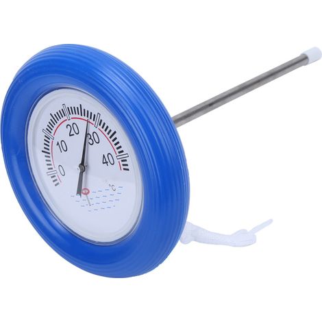 Thermomètre de piscine à tête ronde pour piscines extérieures, intérieures et spas (1/5)