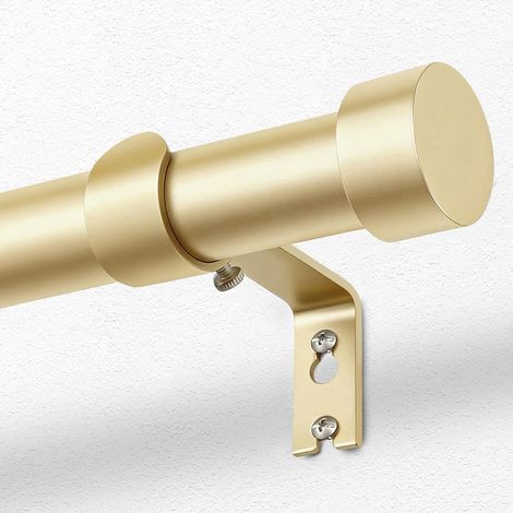 Tringle Rideau Doré, Ø 25 mm Barre Rideau Extensible 80-218 cm (1/5)