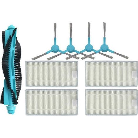 Accessoires pour Cecotec Conga 4090 4490 4690 5090 5490 6090 aspirateur robot, brosse principale et latérale filtre HEPA patins de lavage (1/5)
