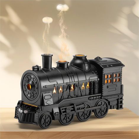 Zugförmiger Diffusor (300 ml) mit zwei Sprühmodi, automatischer Abschaltfunktion und Fernbedienung (schwarz). (1/5)