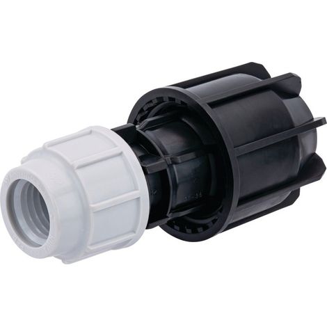 Manchon universel - PLASSON - Série 7 - Polypropylène - Diamètre25x15-22mm - À serrage extérieur