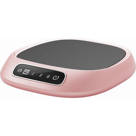 Rechauffe-Tasse - 3 Régles De Température - Minuteur 1 À 8 H - Arrêt Automatique - Compatible Tasses En Céramique - Rose - 1 Pièce (1/4)