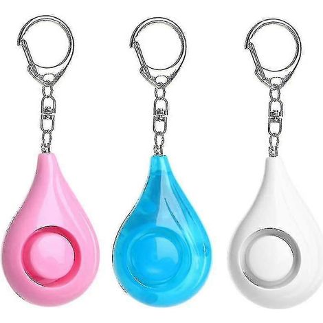 Persönlicher Notrufalarm für Frauen, 125 dB, Notfall-Sicherheitsalarm für Kinder, Frauen und Senioren – 3 Stück (1/4)