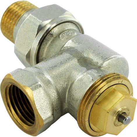 Comap – Corps thermostatique robinet Kv réglable 3/8' M30 – Equerre inverse avec double joint torique – R857423B
