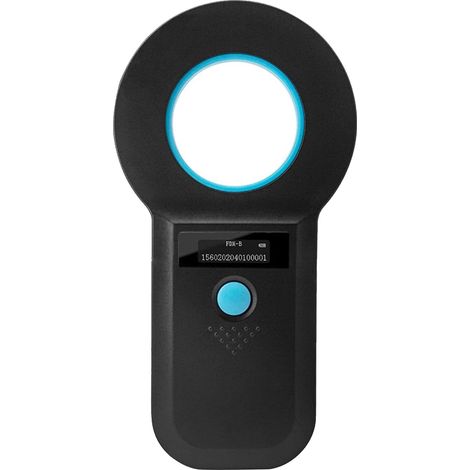 Lecteur De Puce Pour Animaux - 134 2 Khz - Compatible ISO 11784 ISO 11785 FDX-B EMID - Écran OLED - Batterie Rechargeable - Stockage 128 Données - USB Bluetooth (1/5)