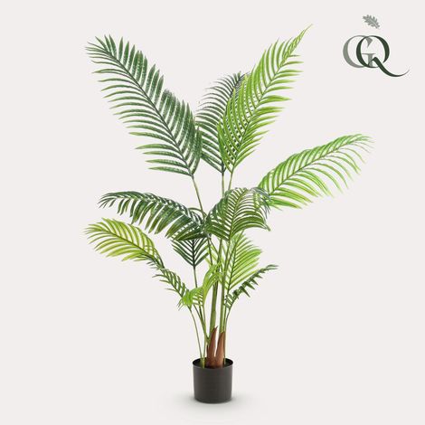 Palmier Artificiel Howea Forsteriana Kentia Décoration Intérieure Tropicale Vert 140 cm - PANGIVO (1/5)