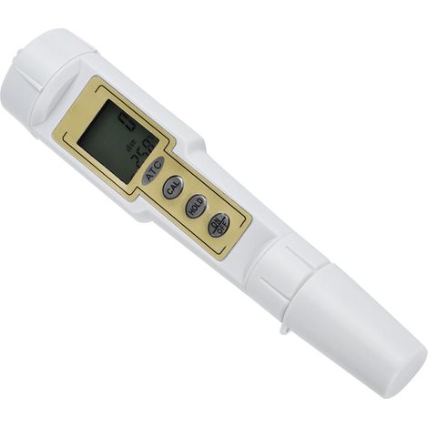 Kompakter pH-Tester in Stiftform, tragbares Wasserqualitätsmessgerät, Leitfähigkeitsmessgerät (1/5)