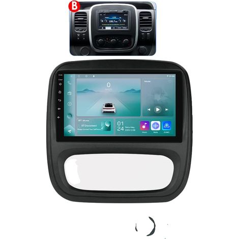 Radio para coche, pantalla táctil de 9 pulgadas, GPS integrado, Clear (1/2)