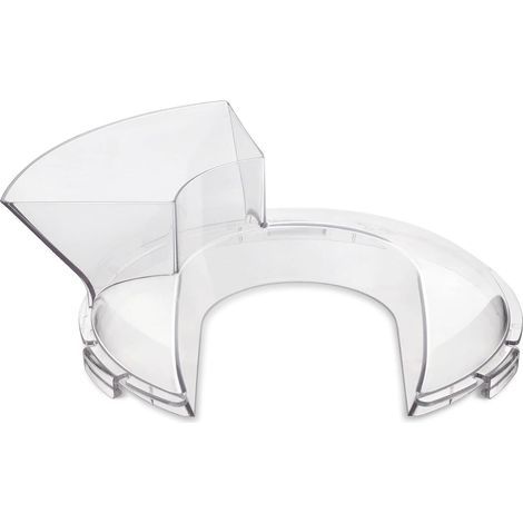Applicable Couvercle Transparent Anti-éclaboussures for mélangeur, Couvercle de Guide de débit, Compatible avec Les Bols en Acier Inoxydable à tête inclinable KitchenAid de 4,5 litres et 5 litres (1/5)