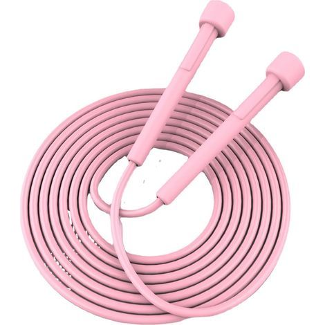 Corde à Sauter Enfant,Corde a Sauter Reglable avec poignées en mousse, 2.8M Corde à Sauter pour Plein air des Exercices de Combustion Graisses de Fitness (1/5)