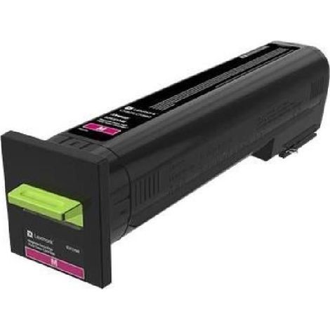Toner Lexmark Magenta ad Alto Rendimento per Ufficio, Compatibile con CX820, CX825, CX860, Capacit� di 22.000 pagine (82K2XME) (1/3)