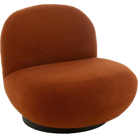 Fauteuil Lounge "Neige" 95cm Orange (1/5)
